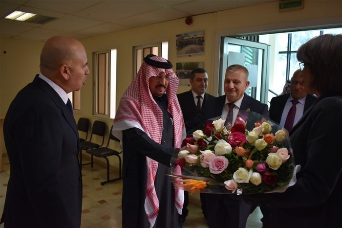 استقبال الوفد